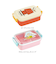 【当商品送料無料】幼稚園 お弁当箱 通販 ランチボックス ふわっと弁当箱 おしゃれ かわいい 1段 キャラクター グッズ スケーター 弁当箱