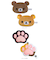 【当商品送料無料】シートベルト ストッパー 通販 かわいい キャラクター スヌーピー すみっコぐらし リラックマ 締め付け 軽減 ベルト 調整 内装