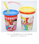 【当商品送料無料】プラスチック コップ セット 通販 子供 キッズ キャラクター ストロー付き タンブラー 蓋付き プラコップ ディズニー