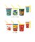 【当商品送料無料】プラスチック コップ セット 通販 子供 キッズ キャラクター ストロー付き タンブラー 蓋付き プラコップ ディズニー