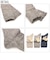 【当商品送料無料】サンダルソックス スモールストーンソックス Small Stone Socks 靴下 ソックス 指なし 定番 つま先なし トゥレス
