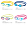【当商品送料無料】スイムゴーグル スワンズ SWANS 水中メガネ 水泳 ゴーグル ノンクッション FINA公認 通販 ミラー レンズ スイミング