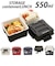 【当商品送料無料】弁当箱 2段 550ml STORAGE ストレージ 通販 ランチボックス お弁当 ランチ 男子 男の子 大人 女子 メンズ