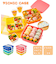 【当商品送料無料】弁当箱 3段 大 通販 重箱 お重 3段 三段 スクエア型 角型 ランチボックス ランチBOX ピクニックケース 行楽弁当