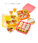 【当商品送料無料】弁当箱 3段 大 通販 重箱 お重 3段 三段 スクエア型 角型 ランチボックス ランチBOX ピクニックケース 行楽弁当