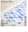 【当商品送料無料】キッチンマット 拭ける おしゃれ 通販 120cm pvcマット 120センチ 台所マット 約 45×120 撥水 掃除簡単 抗菌