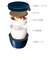 【当商品送料無料】アスベル 保温弁当箱 通販 弁当箱 2段 ランタス カフェ丼 620ml 保温 カフェ 保冷 女子 大人 男子 レンジ対応