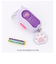 【当商品送料無料】防犯ブザー 通販 非常用ブザー 点灯 点滅 耐衝撃 衝撃に強い 丈夫 大音量 90dB 電池 防水 安心 ニアミー パープル