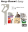 【当商品送料無料】マルチツール キーホルダー 通販 Key-Quest キークエスト 6in1 便利ツール 工具 鍵型 カッター 栓抜き