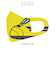 【当商品送料無料】新幹線 マスク 2枚入り 通販 子供 冷感 マス鉄 接触冷感 DrYELLOW n700s はやぶさ こまち かがやき
