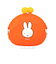 【当商品送料無料】POCHI シリコン 通販 がま口 ポチ コイン ケース キャラクター ミッフィー miffy フェイス おばけごっこ かわいい