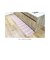【当商品送料無料】キッチンマット 拭ける 45×240 通販 おしゃれ pvc 240cm 台所マット 台所用品 チェック 猫 ねこ ロングマット