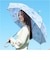 【当商品送料無料】傘 レディース 長傘 通販 晴雨兼用 日傘 uvカット おしゃれ かわいい ブランド because ビコーズ 58cm 手開き