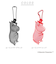 【当商品送料無料】リフレクター キーホルダー 通販 グリミス Glimmis ムーミン MOOMIN キャラクター おしゃれ かわいい 北欧