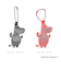 【当商品送料無料】リフレクター キーホルダー 通販 グリミス Glimmis ムーミン MOOMIN キャラクター おしゃれ かわいい 北欧