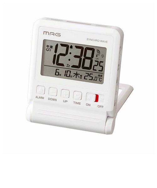 ゼンマイ式デジタル置時計 当商品送料無料】時計 電波 置時計 デジタル 通販 置き時計 電波