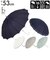 【当商品送料無料】傘 16本骨 レディース 通販 because 長傘 軽量 ブランド 日傘 晴雨兼用 uvカット 約 55cm 53cm 約