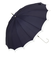 【当商品送料無料】傘 16本骨 レディース 通販 because 長傘 軽量 ブランド 日傘 晴雨兼用 uvカット 約 55cm 53cm 約