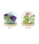 【当商品送料無料】お供え プリザーブドフラワー ガラスドーム 通販 四季 暦  供養 仏花 供え花 献花 ドームタイプ ドーム プリザ 長持ち 飾り
