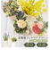 【当商品送料無料】光触媒 花 通販 造花 おしゃれ フェイクグリーン ラベンダー フォールユーカリ ミモザ ブーケ インテリアグリーン 抗菌 防汚