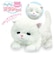 【当商品送料無料】しゃべる ぬいぐるみ 通販 おしゃべりぬいぐるみ 動くおもちゃ ふわふわ ブランちゃん 小さい 白猫 人形 猫 かわいい ネコ