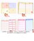 【当商品送料無料】育児ダイアリー キャラクター 通販 育児日記 ベビーダイアリー かわいい こぐまちゃん しましまぐるぐる グッズ おしゃれ 可愛い