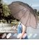 【当商品送料無料】because ビコーズ ビニール傘 オシャレ 通販 雨傘 長傘 お花型 花びら クリアアンブレラ クリア 透明 58cm