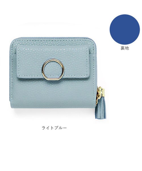 当商品送料無料】財布 レディース 二つ折り 通販 Blanc Pomm 二