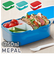 【当商品送料無料】ランチボックス キャンパス 一段 通販 弁当箱 お弁当箱 Lunch Box お弁当 弁当 洗いやすい お手入れが簡単 仕切り