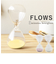 【当商品送料無料】砂時計 砂タイマー 3分計 通販 Flows フロウズ タイマー ３分 チャーム入り サンドグラス メッセージ インテリア ギフト