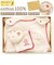 【当商品送料無料】ポプキンズ ベビー ギフトセット 通販 出産祝い 3点セット 女の子 男の子 スリーパー ガラガラ ミニタオル ベビーギフト