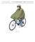 【当商品送料無料】レインコート 自転車 ポンチョ 通販 ヒザを雨から守る レインポンチョ ライト用窓付き レインウェア 雨具 合羽 かっぱ カッパ