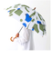 【当商品送料無料】mikuni 三国 傘 長傘 60cm グラスファイバー 通販 雨傘 かさ 婦人傘 アンブレラ レディース 軽量 大きめ 柄 丸み