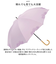 【当商品送料無料】because ビコーズ 晴雨兼用傘 長傘 遮熱性 通販 傘 雨傘 日傘 晴雨兼用 UVカット 遮光 刺繍 紫外線対策