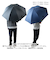 【当商品送料無料】晴雨兼用傘 長傘 通販 ジャンプ式 傘 晴雨兼用 かさ ジャンプ傘 雨傘 日傘 -0＆ ゼロアンド 65cm ワイド カサ