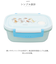 【当商品送料無料】スケーター 弁当箱 XPM4 通販 ランチボックス 1段 お弁当箱 一段 550ml 一段弁当箱 女子 子供 子ども