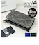 【当商品送料無料】財布 メンズ 二つ折り 本革 通販 ZOO ZMW-020 ズー 象革 象革財布 折り財布 折財布 小銭入れ コインケース 革