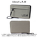 【当商品送料無料】lrm 財布 CMK23-0964 通販 ミニ財布 折りたたみ財布 ミドルウォレット ファスナー カラビナ付き メンズ シンプル