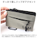 【当商品送料無料】lrm 財布 CMK23-0964 通販 ミニ財布 折りたたみ財布 ミドルウォレット ファスナー カラビナ付き メンズ シンプル