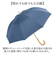 【当商品送料無料】because ビコーズ 晴雨兼用 長傘 通販 雨傘 日傘 晴雨兼用傘 傘 かさ カサ 婦人傘 紫外線遮蔽 UV対策 涼しい
