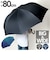 【当商品送料無料】傘 メンズ 大きい 80cm 通販 長傘 雨傘 ジャンプ傘 かさ 長がさ 大きいサイズ 大判 ワンタッチ 通勤 通学 紳士 男性