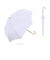 【当商品送料無料】ジャンプ傘 8本骨 60cm レディース 通販 雨傘 長傘 傘 かさ カサ 晴雨兼用 婦人傘 バンブーハンドル バンブー手元 無地