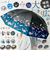 【当商品送料無料】トランスフォーム傘 通販 長傘 雨傘 晴雨兼用傘 ショートワイド傘 遮光率99.99％ UVカット率99.99％ 耐風 レディース