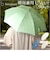 【当商品送料無料】because ビコーズ 晴雨兼用 長傘 刺繍 通販 雨傘 日傘 晴雨兼用傘 傘 かさ カサ 婦人傘 紫外線遮蔽 UV対策