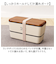 【当商品送料無料】弁当箱 2段 通販 日本製 2段弁当箱 ランチボックス 730ml 入れ子式 シンプル コンパクト レンジ対応 食洗機対応