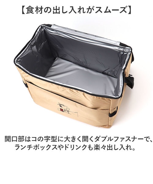 当商品送料無料】クーラーバッグ スヌーピー 通販 保冷バッグ