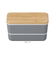 【当商品送料無料】弁当箱 2段 通販 日本製 730ml 木目長角弁当 2段弁当箱 ランチボックス 中蓋付き シンプル おしゃれ オシャレ 男性