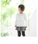 【当商品送料無料】子供服 フォーマル 女の子 トップス 通販 Tシャツ 白 フリル ロンT 長袖 キッズ 子供 卒園式 入学式 着まわし 発表会