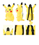 【当商品送料無料】キャラクター リュック 通販 ぬいぐるみリュック ぬいぐるみ かわいい ダイカット ポケモン ポケットモンスター アニメ グッズ