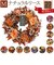 【当商品送料無料】ナチュラルリース M 通販 リース 造花 お花 フラワーアレンジメント プリザーブドフラワー フラワーギフト 箱入り 年中